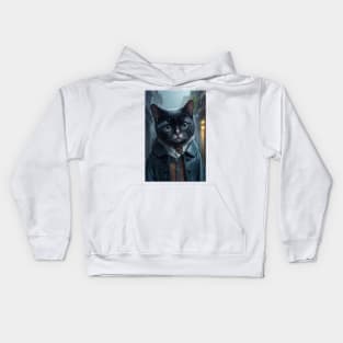 Wednesday Catams #5 Kids Hoodie